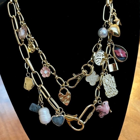Multi-Link Charm Necklace